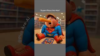 Russell Tries To Be SPECIAL SUPERMAN Superhero!#shorts #aiart #memes