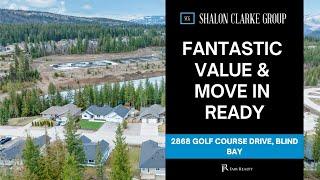 2868 Golf Course Drive, Blind Bay | Shuswap Real Estate | Shalon Clarke Group