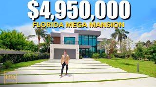 Inside a $5,000,000 FLORIDA MANSION in Fort Lauderdale | Luxury Home Tour | Peter J Ancona