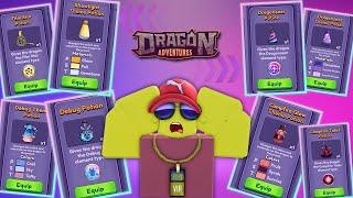 Don't lose your chance! Exclusive and Limited Potions in Dragon Adventures