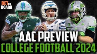 American Athletic Conference Football Preview 2024: Picks and Predictions | Win Totals and Futures