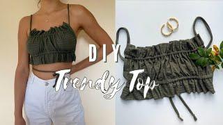 Thrift Flip/ DIY Trendy Top