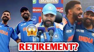 HUGE NEWS on Virat & Rohit RETIREMENT! | India Champions Trophy 2025 Cricket News Facts