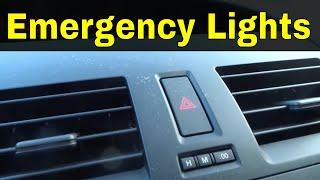 How To Use The Emergency Lights In Your Car-Driving Lesson