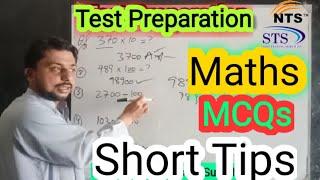 Short Tricks for Maths | Test Preparation | STS | NTS | TIPS | Maths | Sufi Shar