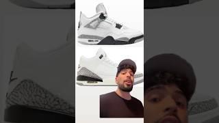 AIR JORDAN 3 OG ‘WHTE CEMENT’ VS OG ‘WHITE CEMENT’ 4 ! WHICH ARE YOU PICKING⁉️-#sneakers #snkrs