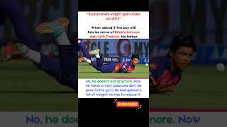 Suryavanshi weight gain under scrutiny #ipl #rahuldravid #suryavanshi #rajasthanroyals #samson
