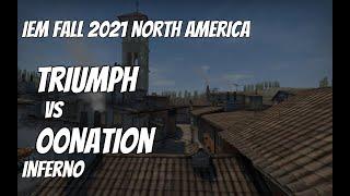 Triumph vs 00Nation Recap /  at IEM Fall 2021 North America