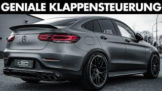 Sound mit Memory Klappensteuerung im GLC 63 s Coupé AMG Facelift | Cete Automotive