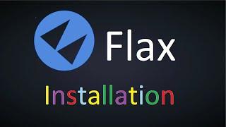 How to install Flax Game Engine