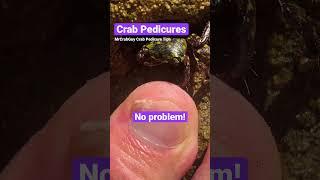 CRAB Pedicure tips! #shorts #nailsalon