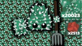 Starve.io - BIGGEST THORN BUSH FARM!!! 20K THORN BUSH & 2500 REIDITE