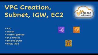 AWS VPC creation, subnet, Internet gateway, EC2, | Beginners session