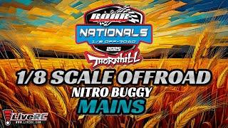 2025: ROAR Off Road 8th Scale Nationals Nitro Buggy MAINS
