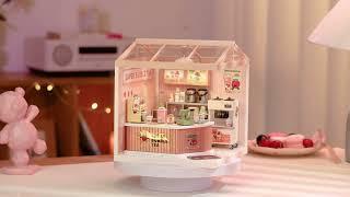 Rolife Super Creator Double Joy Bubble Tea Plastic DIY Miniature House Kit DW006