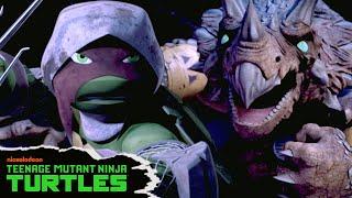 Raph TAMES the Dinosaur Man to Destruct Mutators!  | Full Scene | Teenage Mutant Ninja Turtles