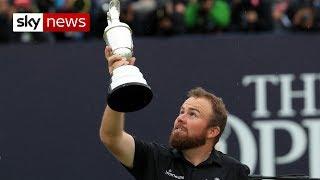 Ireland's Shane Lowry wins The Open