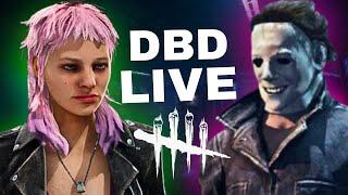 PRIMEIRA LIVE DO ANO + HANDCAM NO DBD!!!