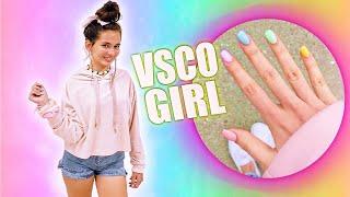 VSCO GIRL por UM DIA!!  ARRUME-SE COMIGO COMPLETO VSCO  | BelaBagunça