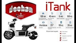 iTank Doohan  Распаковка, установка руля и спидометра.