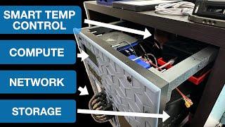 Introducing CUBITRON: All-In-One Home Lab - Compute, Network, Storage, Smart Cooling