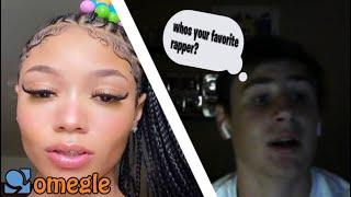 ASKING PEOPLE ON OMEGLE WHO THEIR FAVORITE RAPPER IS  *cringe warning*