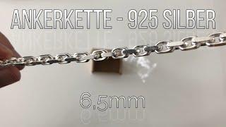 Unboxing - Ankerkette | 925 Silber | 6,5mm - Deutsch