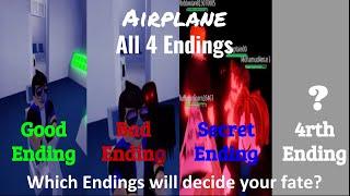 ROBLOX Airplane | All 4 Endings (Season 1, Episode 36)