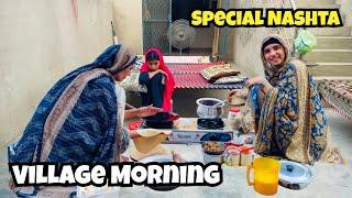 Village Breakfast In Summer  Village Morning Routine ️ Happy Punjabi Family