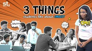 3 Things students like about Cmrcet || Student Tribe || VoxPop