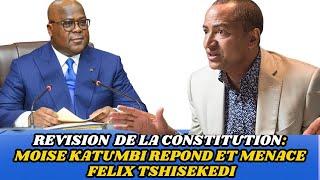 HKTODAY 24/10: URGENT: MOISE KATUMBI EN COLERE ET MENACE FELIX TSHISEKEDI