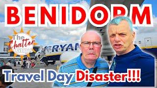 TRAVEL DAY TO BENIDORM - RYAN AIR Flight FR9077 - NEVER AGAIN!