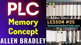 PLC Training 25 - Memory Concept in Allen Bradley RSLogix 500 PLC Programming