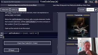 Learn Basic String and Array Methods by Building a Music Player | FreeCodeCamp