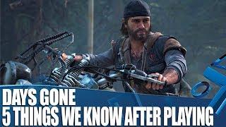 Days Gone New Gameplay - 5 Things We Know After Playing!