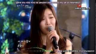 Davichi - Hate You But Love You LIVE [eng sub+kara roman]