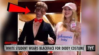 White Student Sparks Outrage With Blackface Diddy Costume