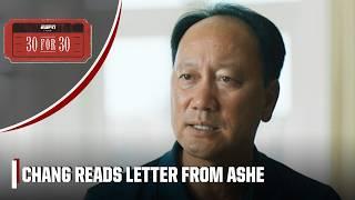 The letter Arthur Ashe sent Michael Chang about becoming a young tennis pro | ESPN 30 for 30