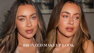 BRONZY GLOWY MAKEUP FT. REFY BEAUTY | VISAMONA