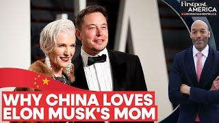 Why is Elon Musk's Mother, Maye Musk, China's Favourite Global Star | Firstpost America