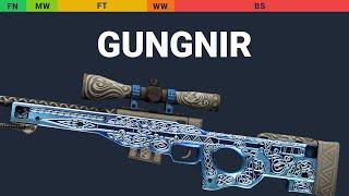 AWP Gungnir - Skin Float And Wear Preview