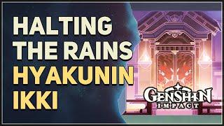 Halting the Rains Hyakunin Ikki Genshin Impact