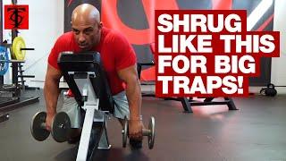 Chest Supported Incline Shrug