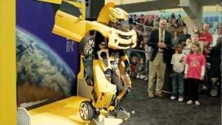 Bumblebee Transforms at The Children's Museum of Indianapolis