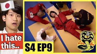 Japanese Karate Sensei Reacts To "Cobra Kai Season 4 Episode 9"