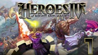 Heroes of Might and Magic 4 Прохождение(Невозможно) #1 - Жизнь 1