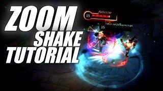 SMOOTH ZOOM SHAKE TUTORIAL TIKTOK TREND | JEDAG JEDUG | CAPCUT | MLBB | ARZN GAMING