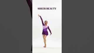 Rhinestone-Embellished Skating and Rhythmic Gymnastics Dress