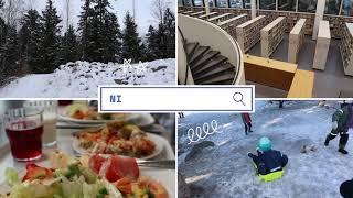 Daily Vlog 02 // Lappeenranta // LUT university (Study facilities, Lunch, Game, Party, etc.)