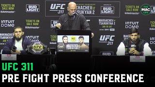 UFC 311: Islam Makhachev vs. Arman Tsarukyan Full Press Conference